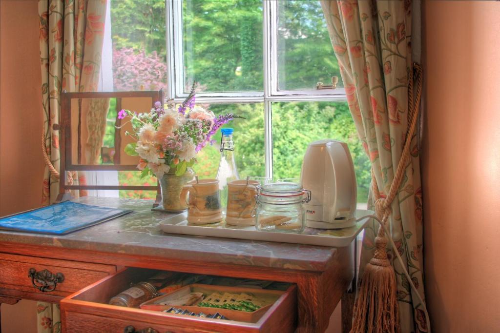 The Old Rectory Acomodação com café da manhã Boscastle Quarto foto